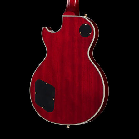 Epiphone Les Paul Custom Figured Heritage Cherry Sunburst Back Crop