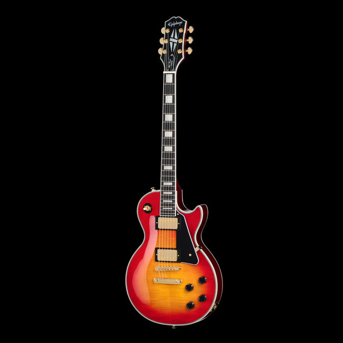 Epiphone Les Paul Custom Figured Heritage Cherry Sunburst Front