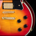 Epiphone Les Paul Custom Figured Heritage Cherry Sunburst Pickups Control Knobs