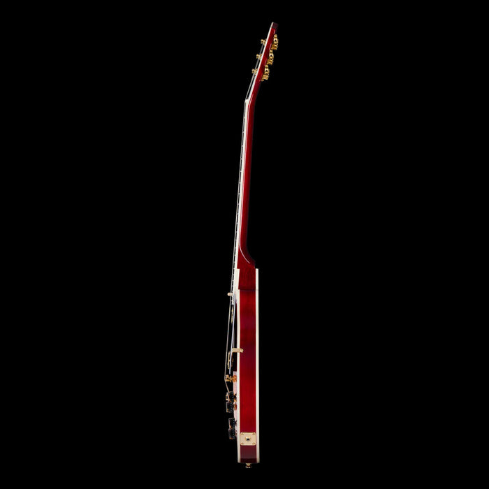 Epiphone Les Paul Custom Figured Heritage Cherry Sunburst Side