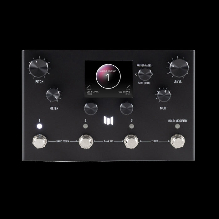 Meris Enzo X Limited Edition Multi-Voice Synthesizer Pedal - Matte Finish Front