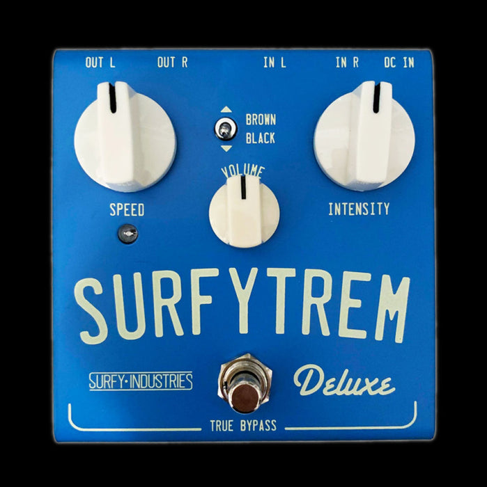 Surfy Industries SurfyTrem Deluxe Pedal (V1.0) Tremolo Guitar Effect Pedal