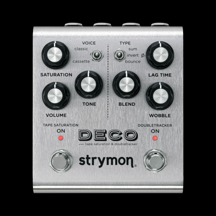 Strymon Deco Tape Saturation V2 Pedal Front