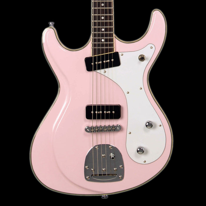 Eastwood Sidejack Deluxe Baritone - Shell Pink