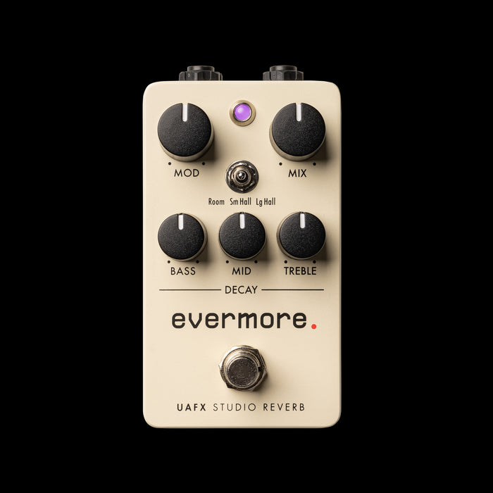room reverb pedal Universal Audio UAFX Evermore Reverb Pedal — Truetone Music