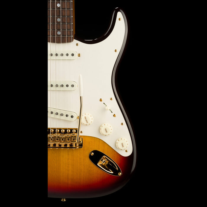 Fender Custom Shop Artisan Korina Stratocaster Thinline NOS Chocolate 3-Tone Sunburst