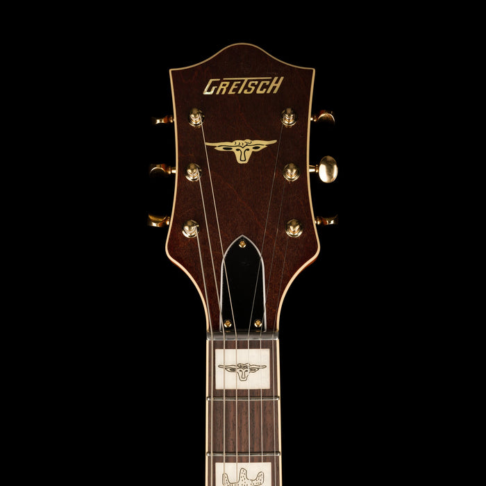 Gretsch G6120T-55 Vintage Select Edition '55 Chet Atkins Hollow Body with Bigsby Vintage Orange Stain Lacquer
