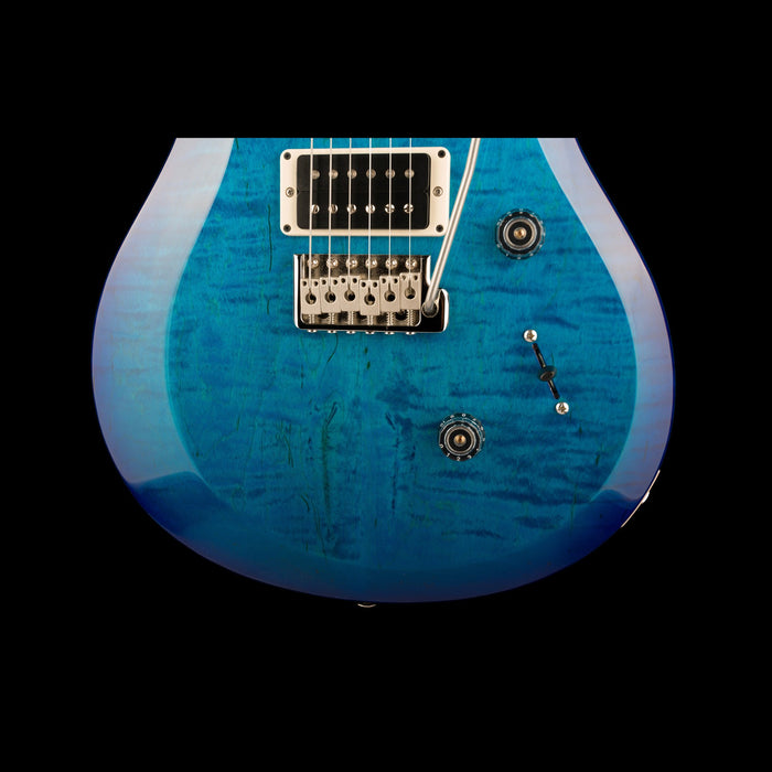 PRS S2 Custom 24 Pattern Thin Neck Lake Blue Bottom Contour