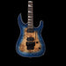 Jackson MJ Series Dinky DKRP Ebony Fingerboard Transparent Blue Burst Front Crop