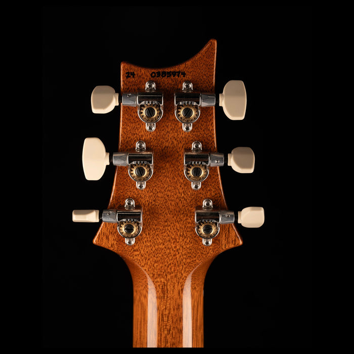 PRS Core Hollowbody II Piezo Faded Blue Jean Headstock Back