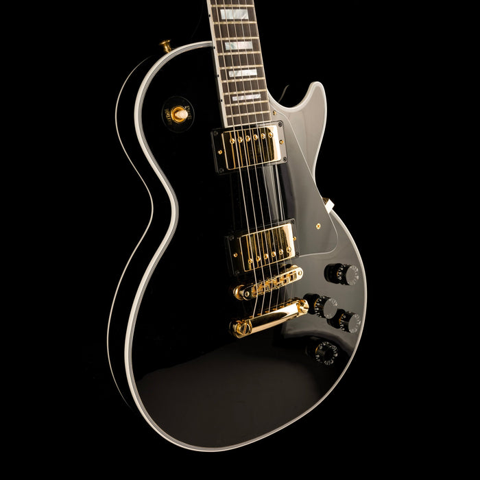 Gibson Custom Shop Les Paul Custom with Ebony Fingerboard Gloss Ebony with Case