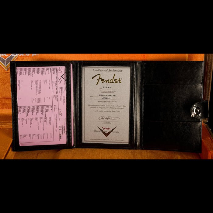 Fender Custom Shop Limited Edition 1959 Stratocaster Relic Super Faded Aged Shell Pink