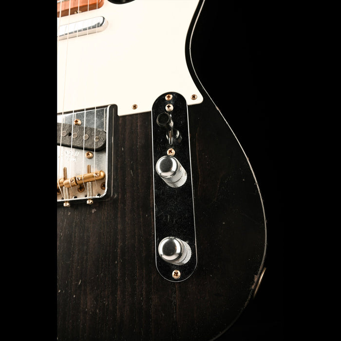 Fender Custom Shop Masterbuilt David Brown 1957 Telecaster Relic Ebony Transparent