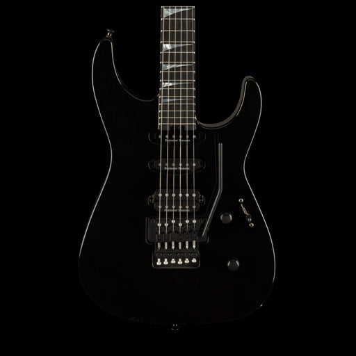 Jackson American Series Soloist SL3 Ebony Fingerboard Gloss Black Front Crop