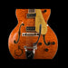Gretsch G6120TGQM-56 Limited Edition Quilt Classic Chet Atkins Hollow Body with Bigsby Roundup Orange Stain Lacquer