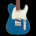 Fender American Ultra Luxe Vintage '60s Telecaster Custom Lake Placid Blue Electric Guitar Front Crop