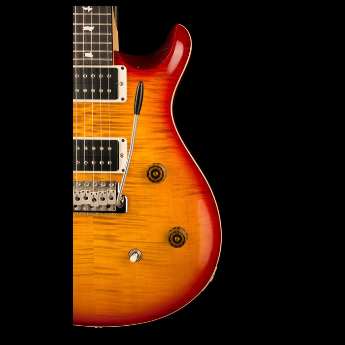 PRS CE 24 Dark Cherry Sunburst Left Body