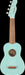 Fender Venice Soprano Uke Walnut Fingerboard Daphne Blue Front