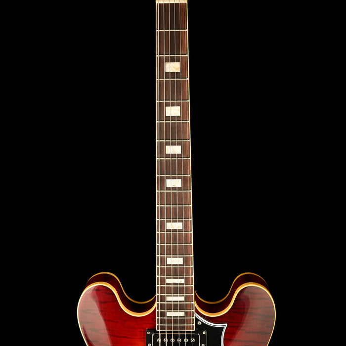 Heritage Custom Core Collection H-535 Dark Cherry Sunburst with Case - Serial # HC1241232