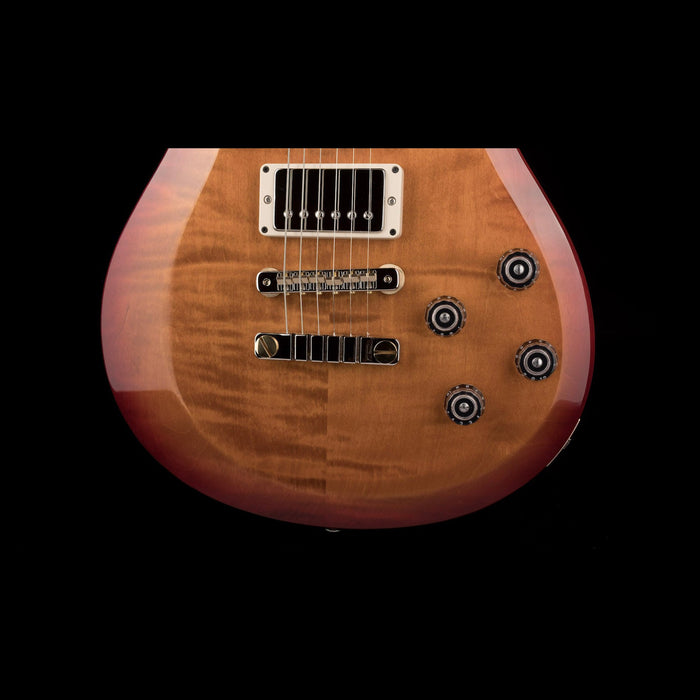 PRS S2 McCarty 594 Dark Cherry Sunburst Electric Guitar Bottom Contour