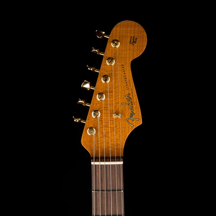 Fender Custom Shop Artisan Korina Stratocaster Thinline NOS Chocolate 3-Tone Sunburst