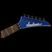 Jackson American Series Virtuoso Mystic Blue Headstock