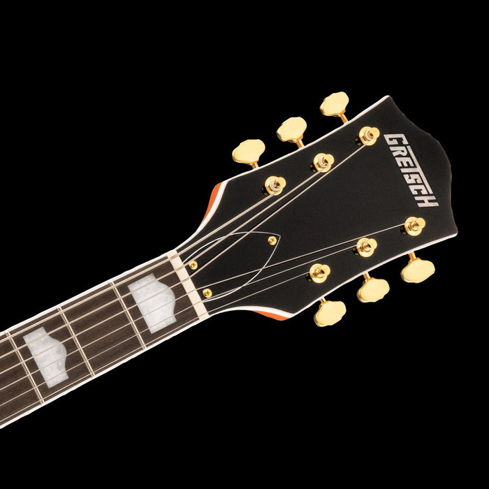 Gretsch G5422TG Electromatic Classic Hollow Body Double-Cut with Bigsby and Gold Hardware Orange Stain
