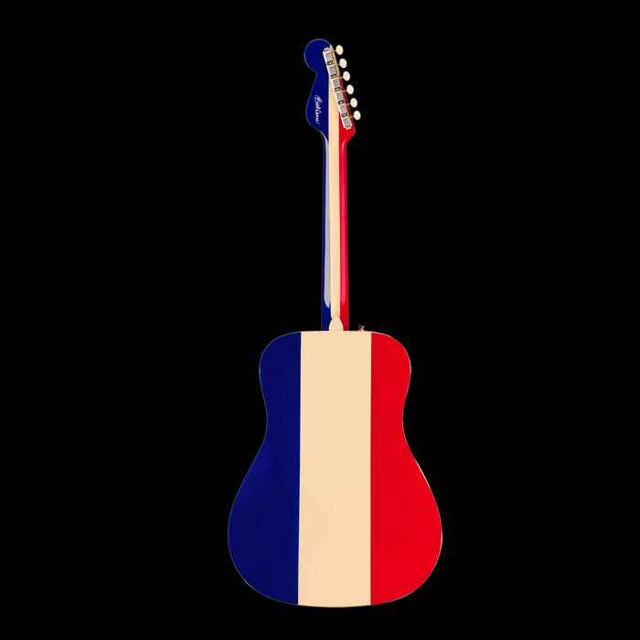 Fender Buck Owens Kingman Red White and Blue With Case  Back