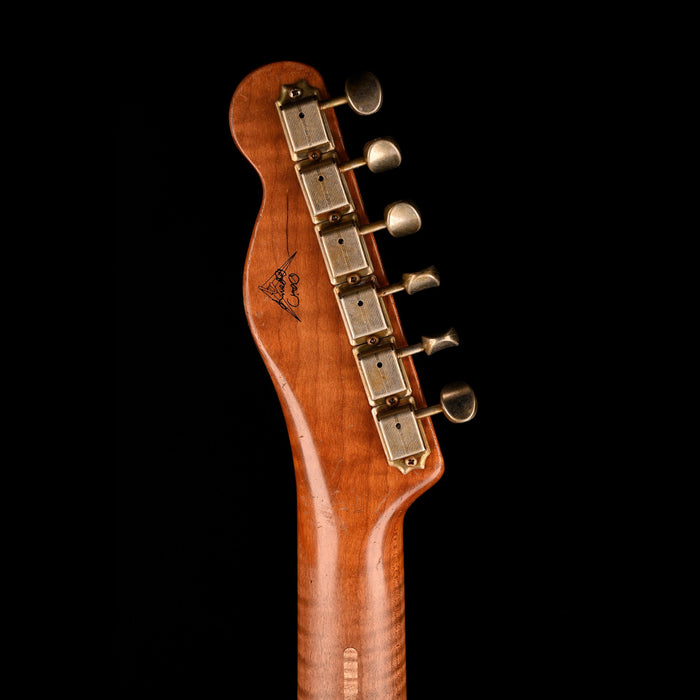 Fender Custom Shop Masterbuilt David Brown 1957 Telecaster Relic Ebony Transparent