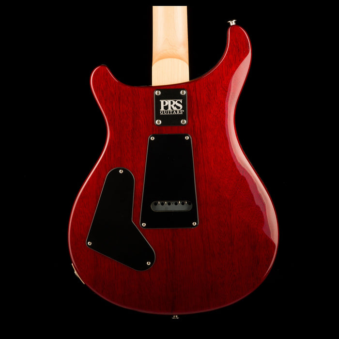 PRS CE 24 Dark Cherry Sunburst Closeup Body Back