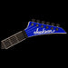 Jackson Pro Plus Series DKA Indigo Blue Headstock