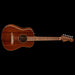 Fender California Standard Redondo Natural Sapele Mini Acoustic Guitar Front Angle