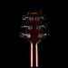PRS S2 Custom 24 Black Amber Back Headstock