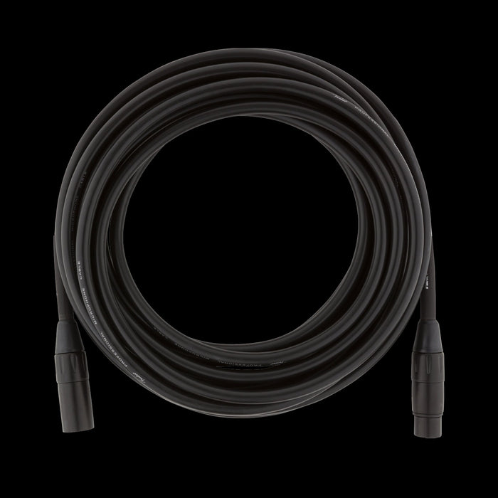 Fender Professional Series Microphone Cable 25ft. Black