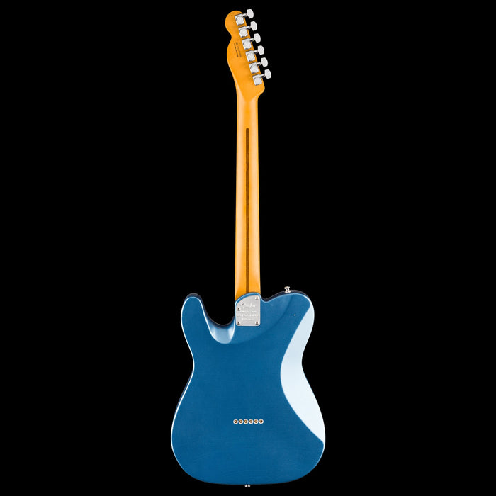 Fender American Ultra Luxe Vintage '60s Telecaster Custom Lake Placid Blue Electric Guitar Back