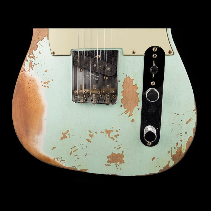 Fender Custom Shop 1963 Telecaster Super Heavy Relic Surf Pearl