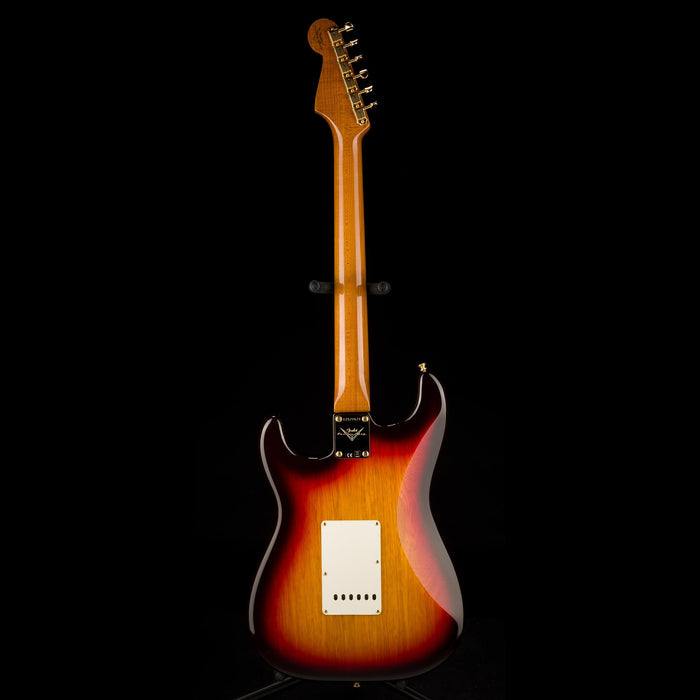 Fender Custom Shop Artisan Korina Stratocaster Thinline NOS Chocolate 3-Tone Sunburst