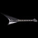 Jackson MJ Series Rhoads RRT Ebony Fingerboard Gloss Black Front Angle Down