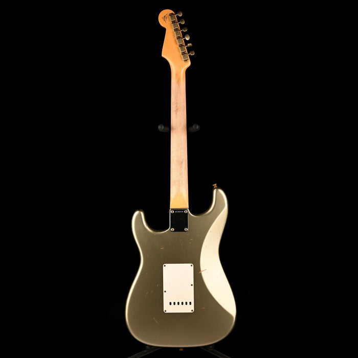 Fender Custom Shop Masterbuilt David Brown 1963 Stratocaster Journeyman Relic Brazilian Rosewood Super Faded Sage Green Metallic