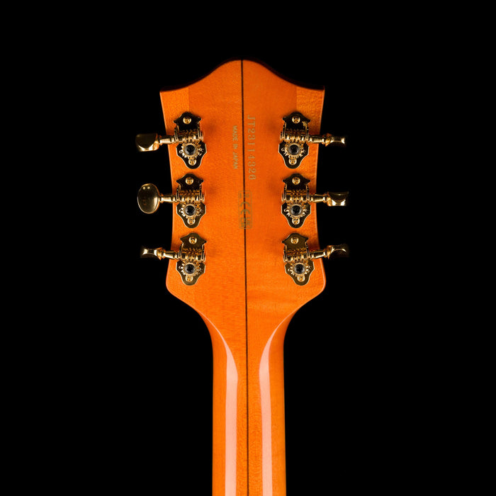 Gretsch G6120T-55 Vintage Select Edition '55 Chet Atkins Hollow Body with Bigsby Vintage Orange Stain Lacquer