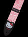 Fender x Hello Kitty Polyester Pink Strap Closeup Logo