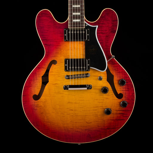 Heritage Custom Core Collection H-535 Dark Cherry Sunburst with Case