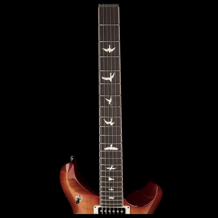 PRS S2 McCarty 594 Dark Cherry Sunburst Electric Guitar Closeup Fingerboard