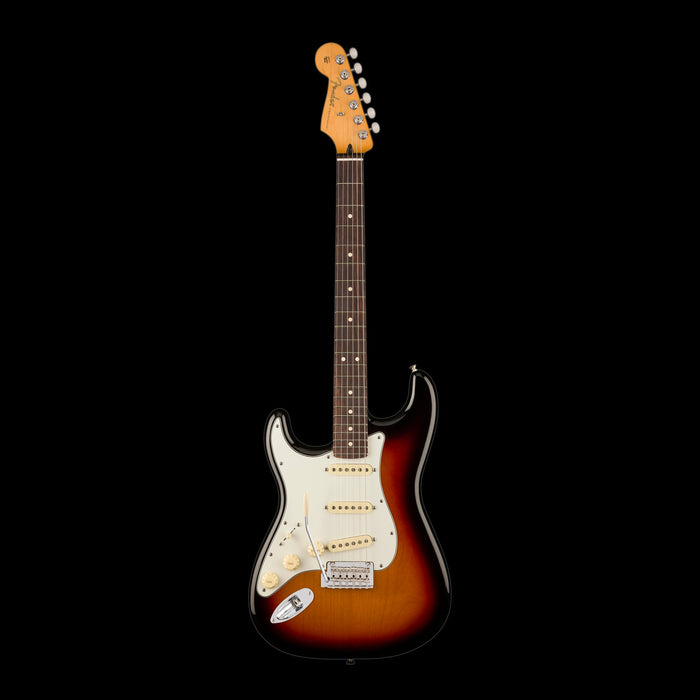 Fender Player II Stratocaster Left-Hand Rosewood Fingerboard 3-Color Sunburst Front