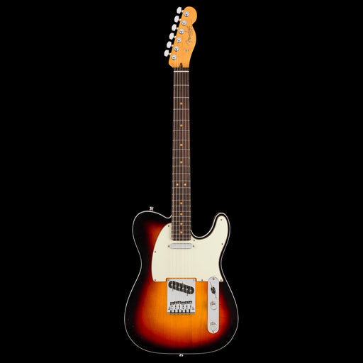 Fender American Ultra Luxe Vintage '60s Telecaster Custom 3-Color Sunburst Electric Guitar Front