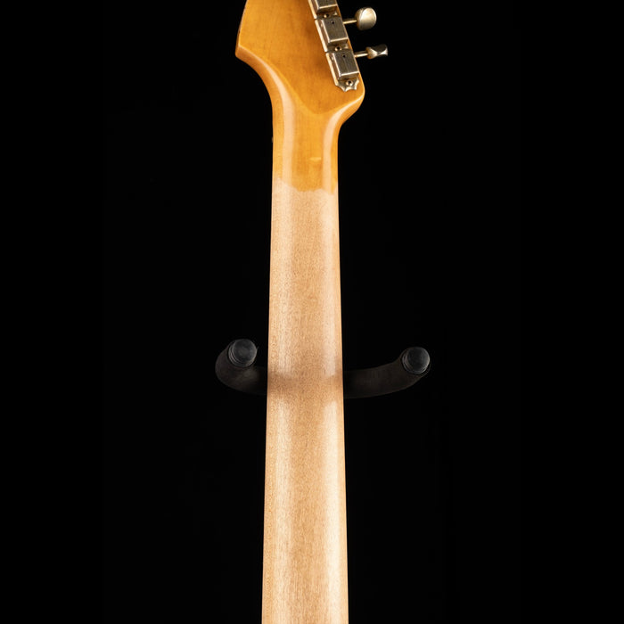 Fender Custom Shop 1962 Stratocaster Heavy Relic Charcoal Frost Metallic over Sherwood Green Metallic