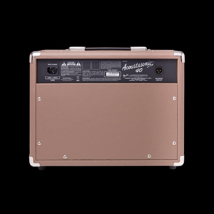 Fender Acoustasonic 40 Two Channel Acoustic Guitar Amplifier