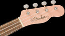 Fender Venice Soprano Uke Walnut Fingerboard Shell Pink Headstock Front