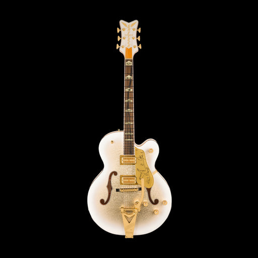 Gretsch G6136TG-OR Limited Edition Orville Peck Falcon with String-Thru Bigsby Ebony Fingerboard Oro Sparkle Front