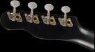 Fender Venice Soprano Ukulele Satin Black Finish Uke Headstock Back